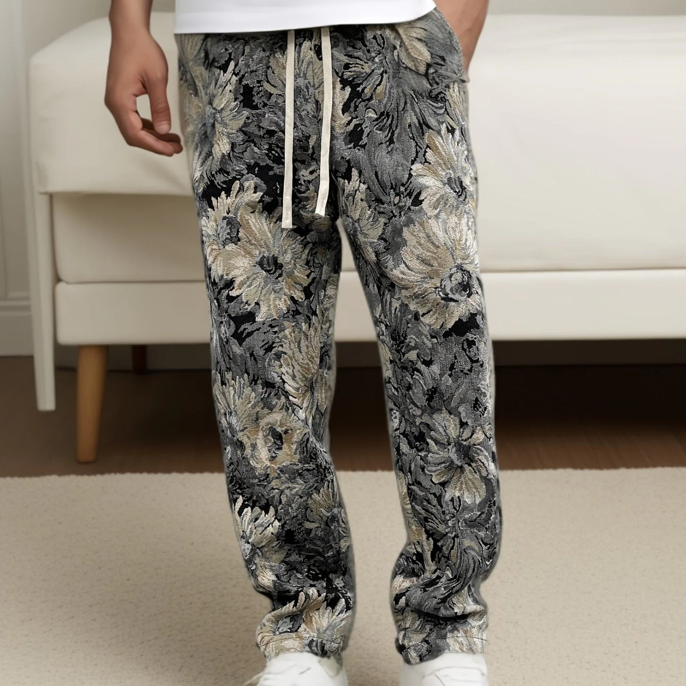 Acario® | Embroidered Track Pants - Image 7