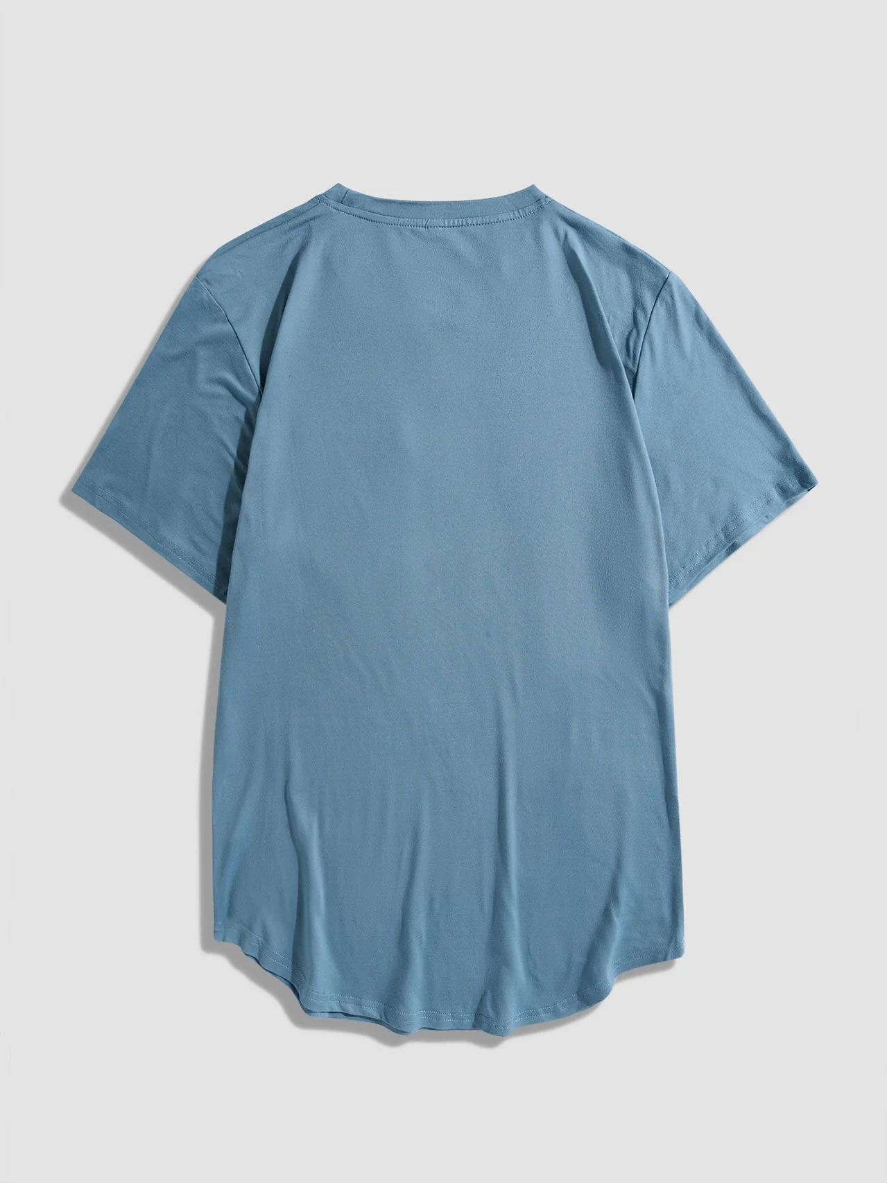Adalberto® | Solid Color Basic T-Shirts With Pocket - Image 3