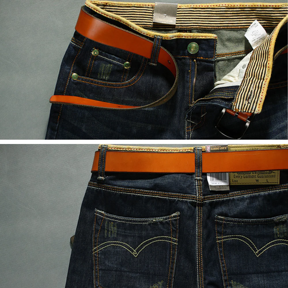 Adalgiso® | Ridge Distressed Denim Shorts - Image 3