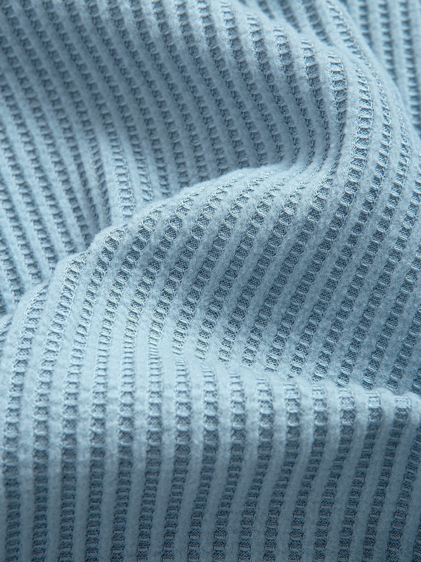 Adalton® | Knitted Waffle Arc Hem Hooded T-Shirt & Drawstring Waffle Shorts - Image 19