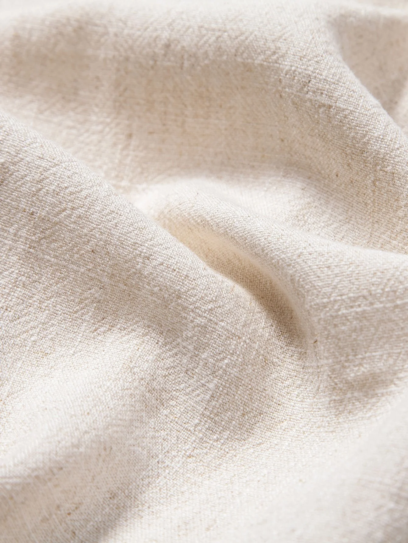 Adam® | V Neck Linen Rayon Blend Shirt & Straight Leg Linen Pants - Image 6