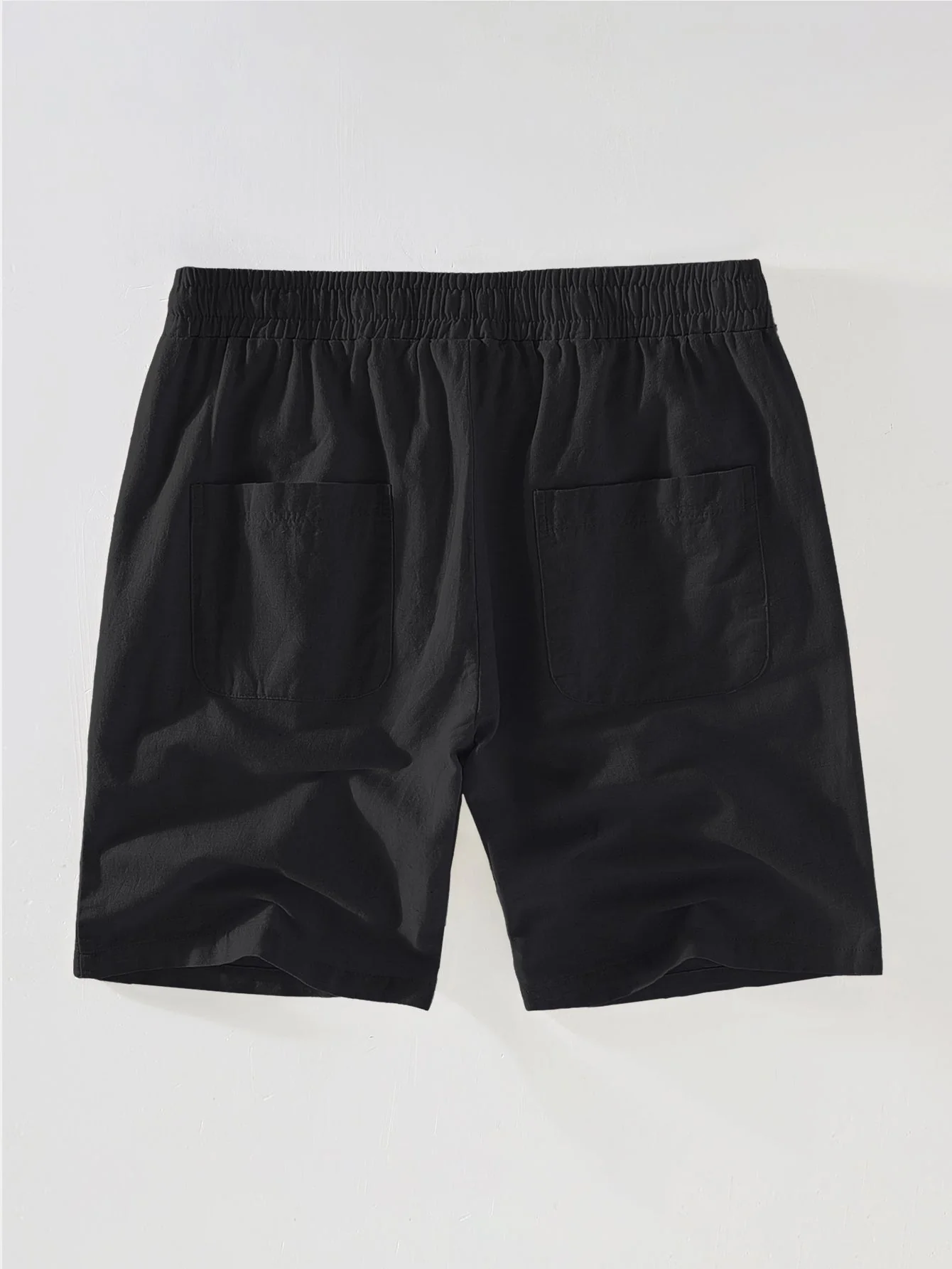 Adelphius® | Cotton Blend Striped Button Up Shirt & Linen Drawstring Shorts - Image 10