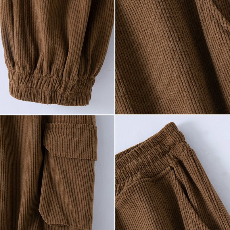Adham® | Shoreditch Textured Corduroy Trousers - Image 2