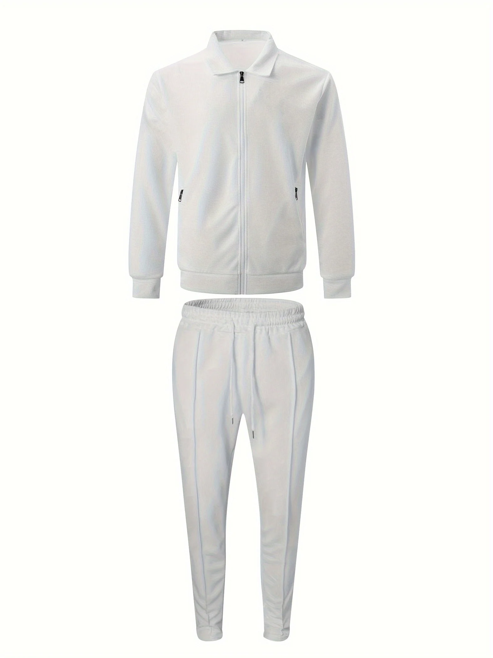 Adriel | Tweedy set with waffle detail - Image 15