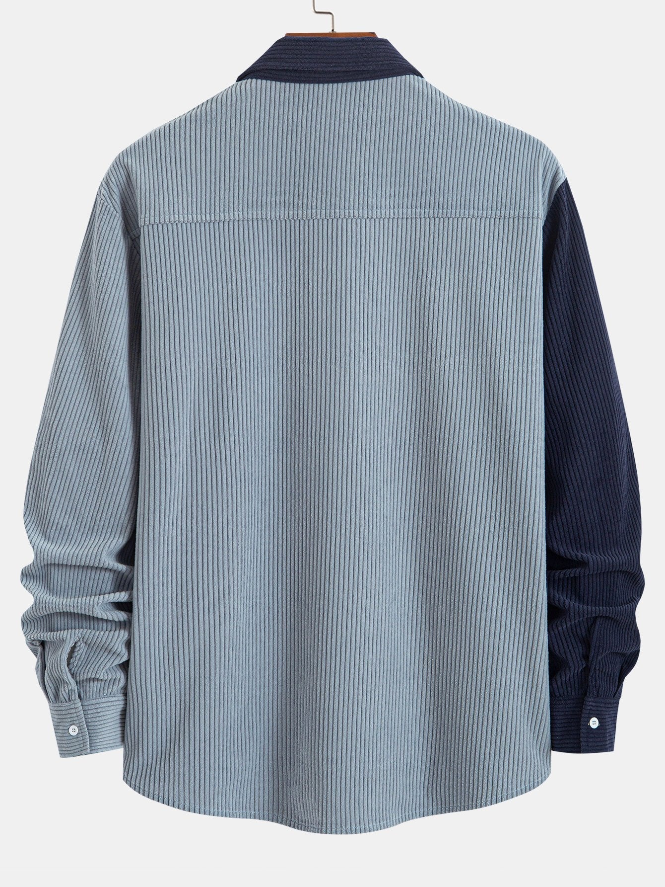 Agapito® | Corduroy Patchwork Shirt - Image 2