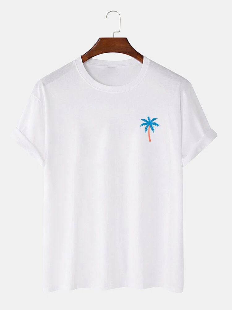 Agis® | Palm Tree Print T-Shirt & Swim Shorts - Image 4