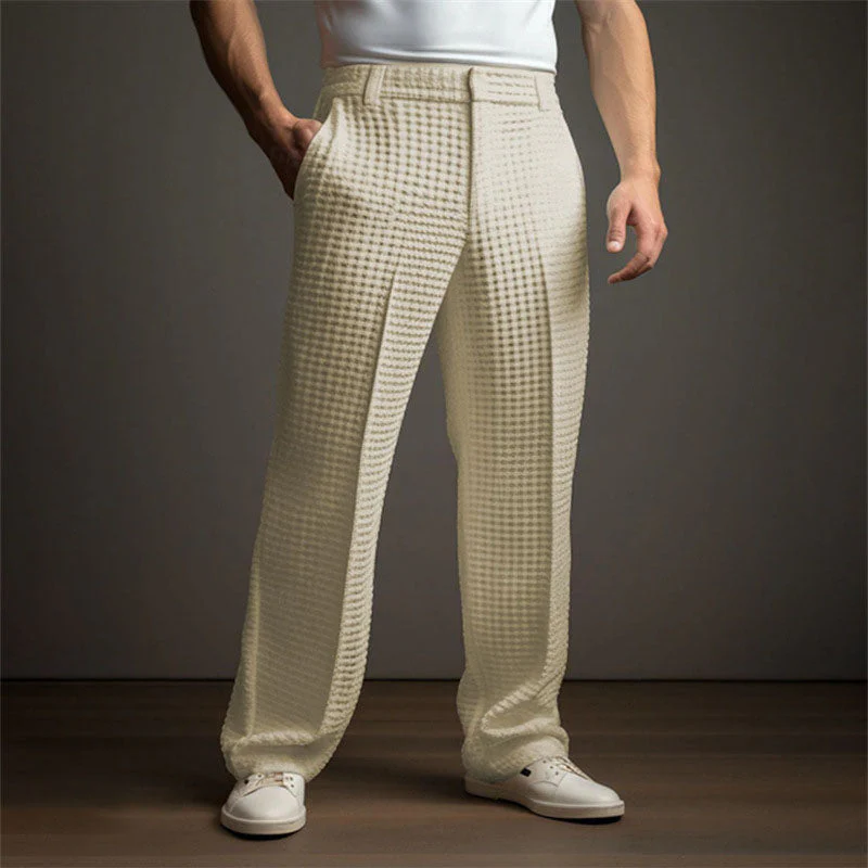 Agustino® | Brooks Waffle-Knit Trousers