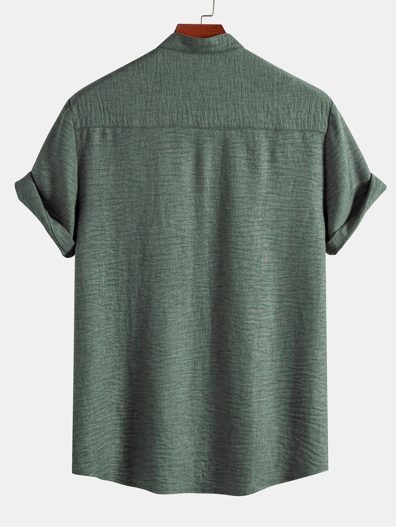 Ainsley® | Stand Collar Textured Shirt - Image 6