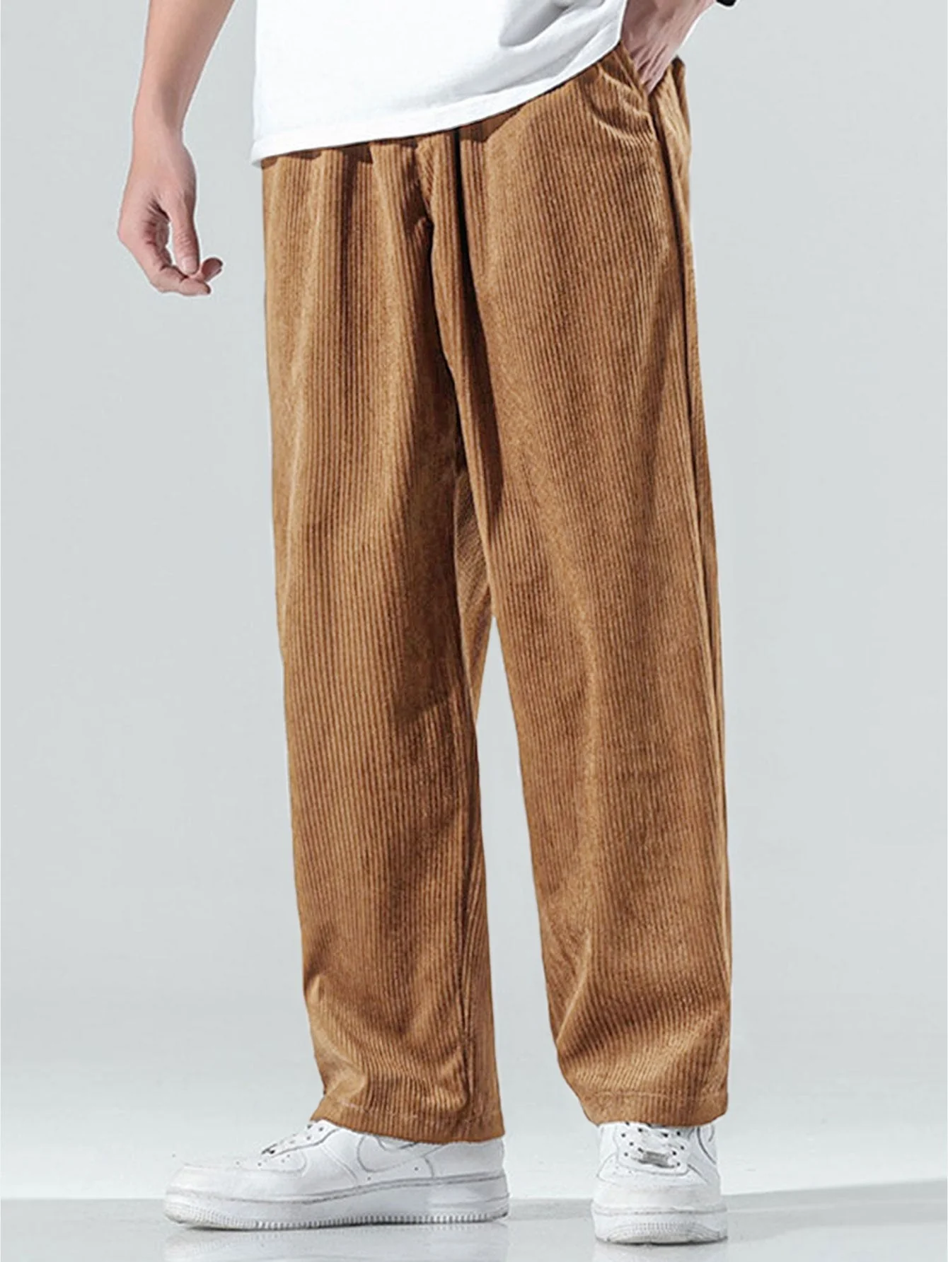 Aitor® | Straight Leg Corduroy Pants - Image 4
