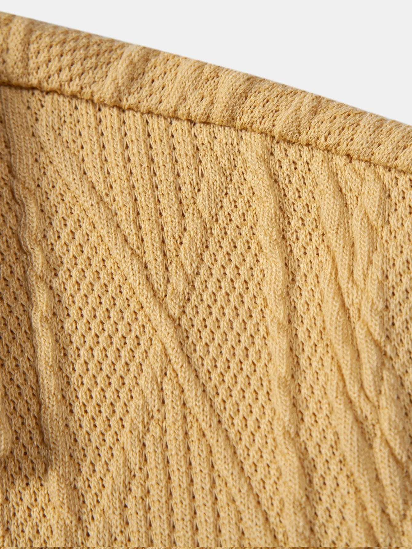 Akim® | Knitted Geometric Textured Cuban Shirt - Image 8
