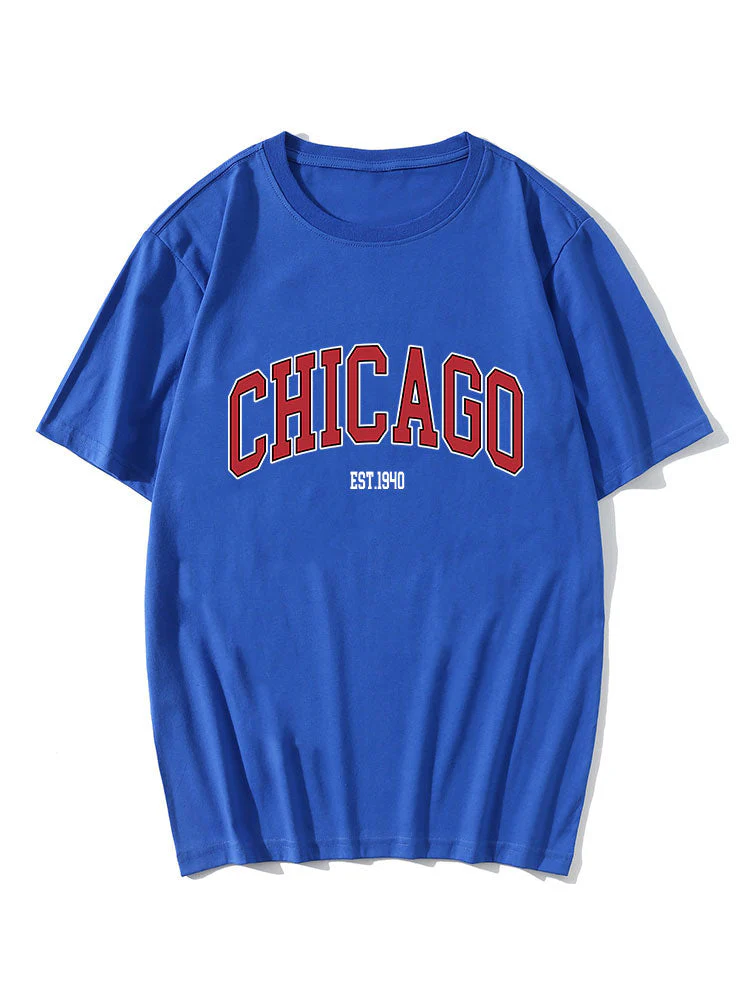 Alan® | Chicago Letter Print T-Shirt