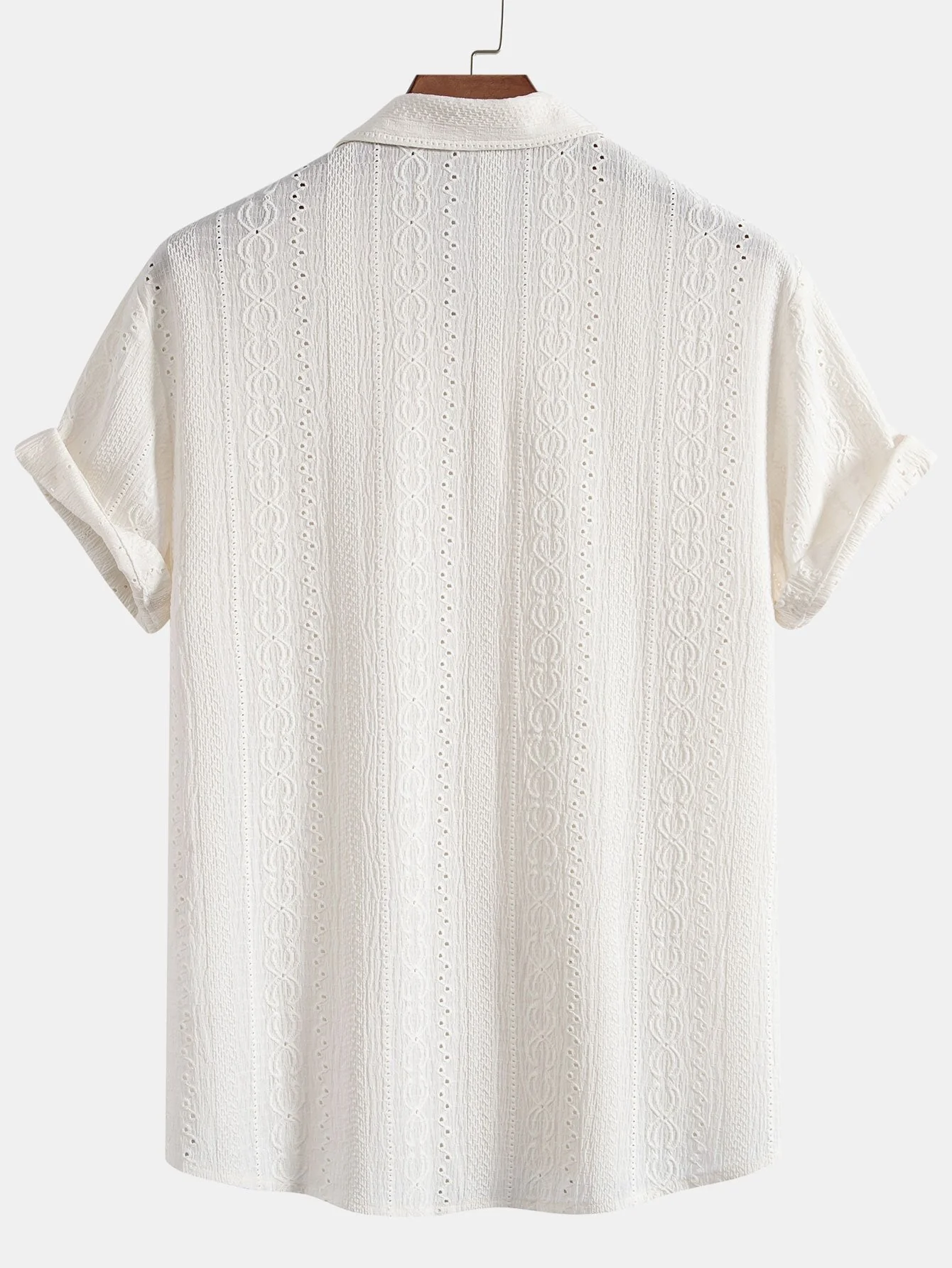 Alban® | Textured Button Up Shirt - Image 4