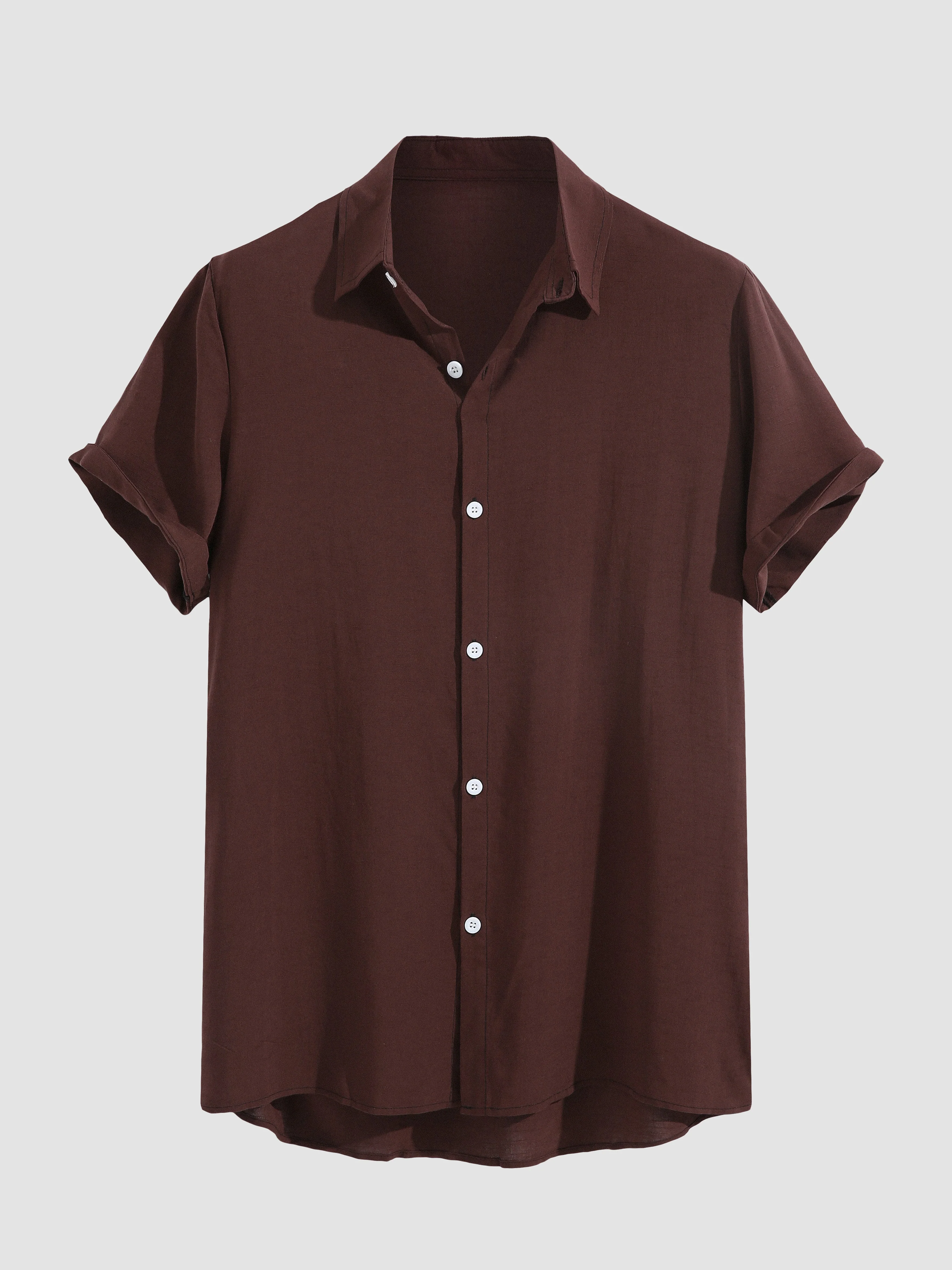 Albern® | Solid Cotton Lapel Shirts