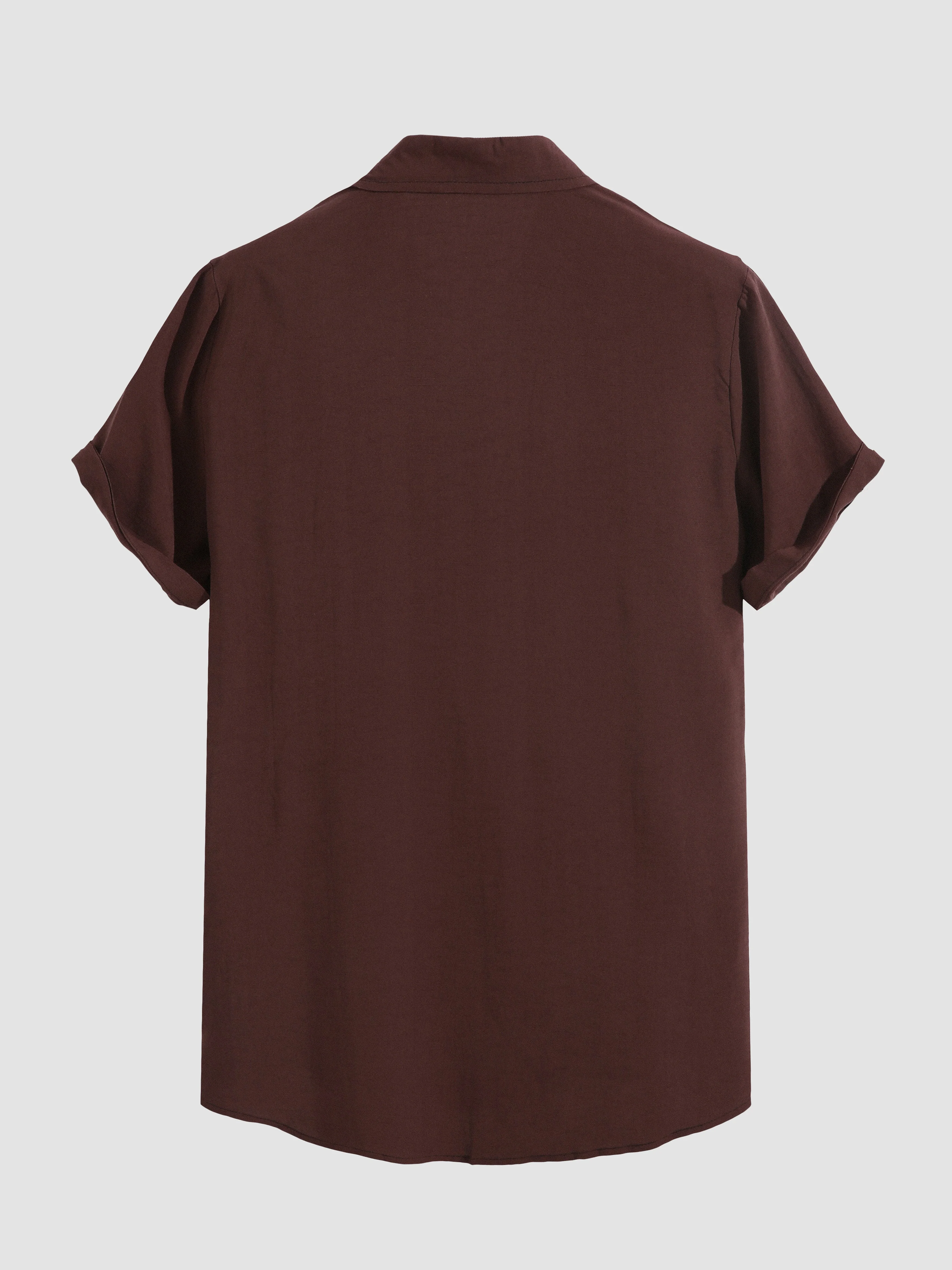 Albern® | Solid Cotton Lapel Shirts - Image 3