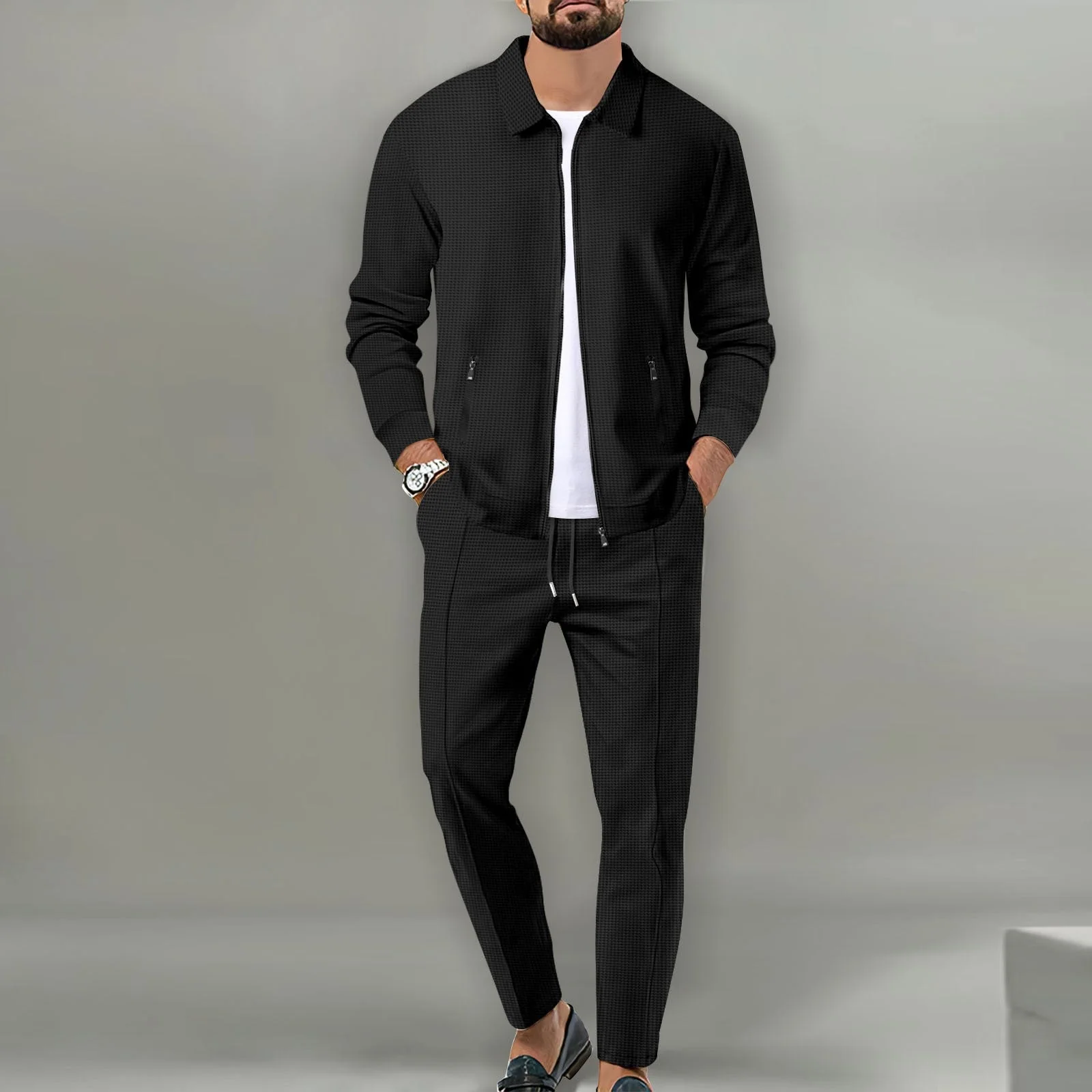 Albert® | 2-Piece Set With Long Pants And Jacket With Zipper