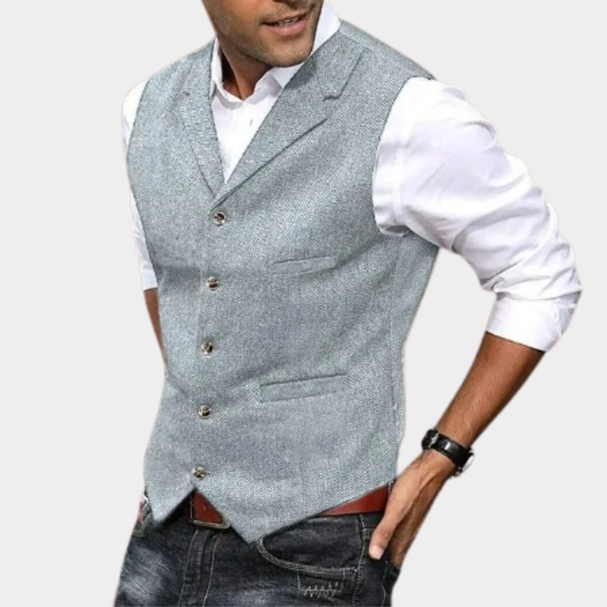 Albertino® | WINSTON｜Luxurious waistcoat for men - Image 5