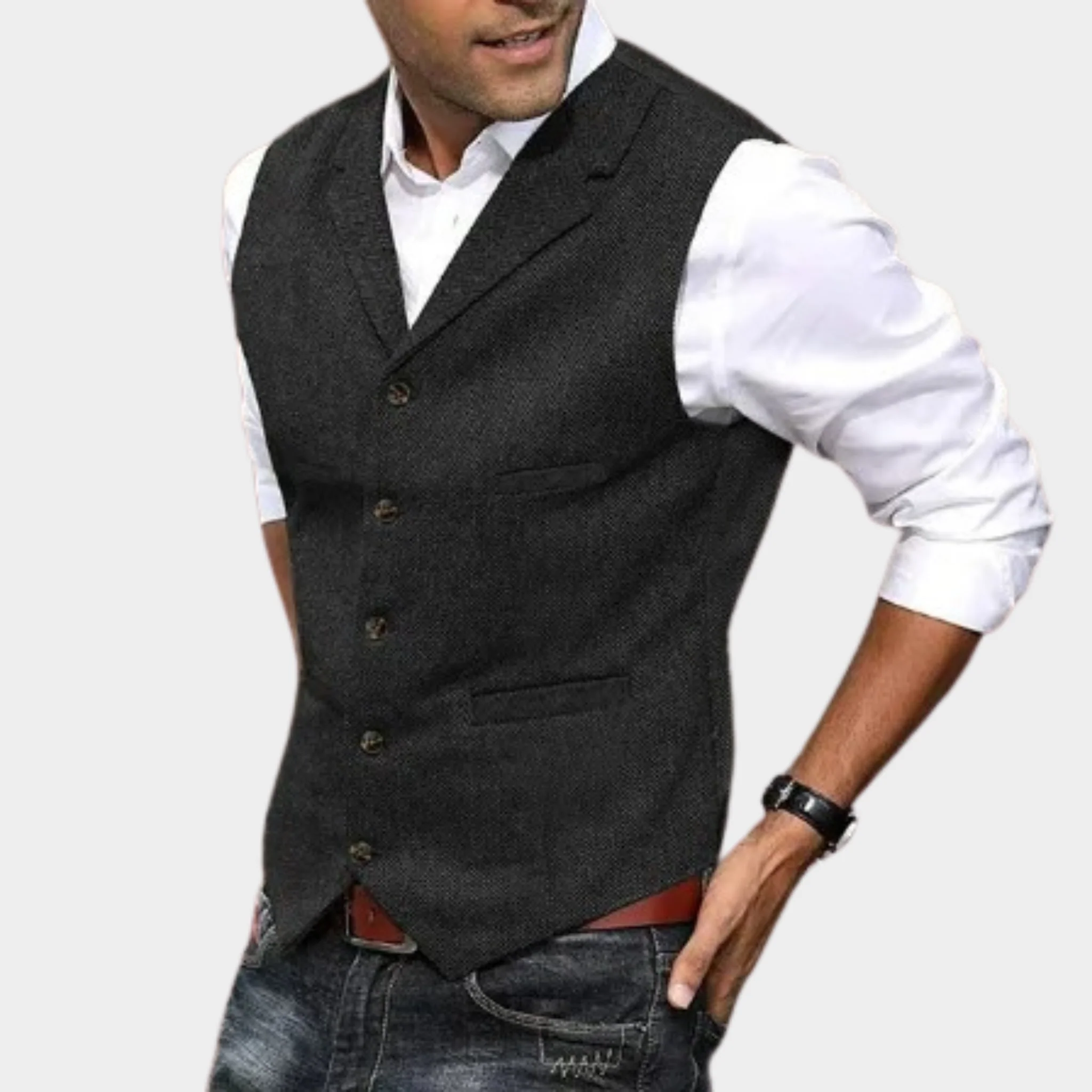 Albertino® | WINSTON｜Luxurious waistcoat for men - Image 6