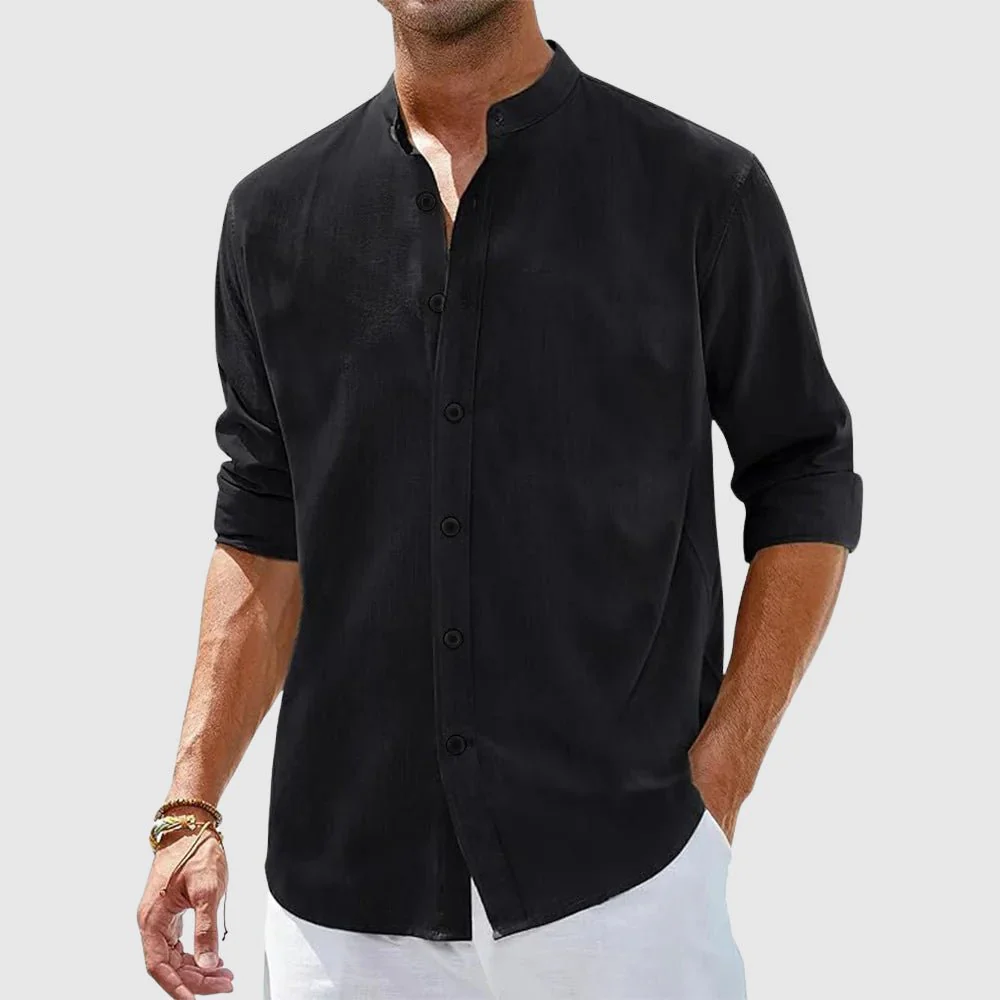 Alboin® | Alexander Heliot Henley Linen Shirt