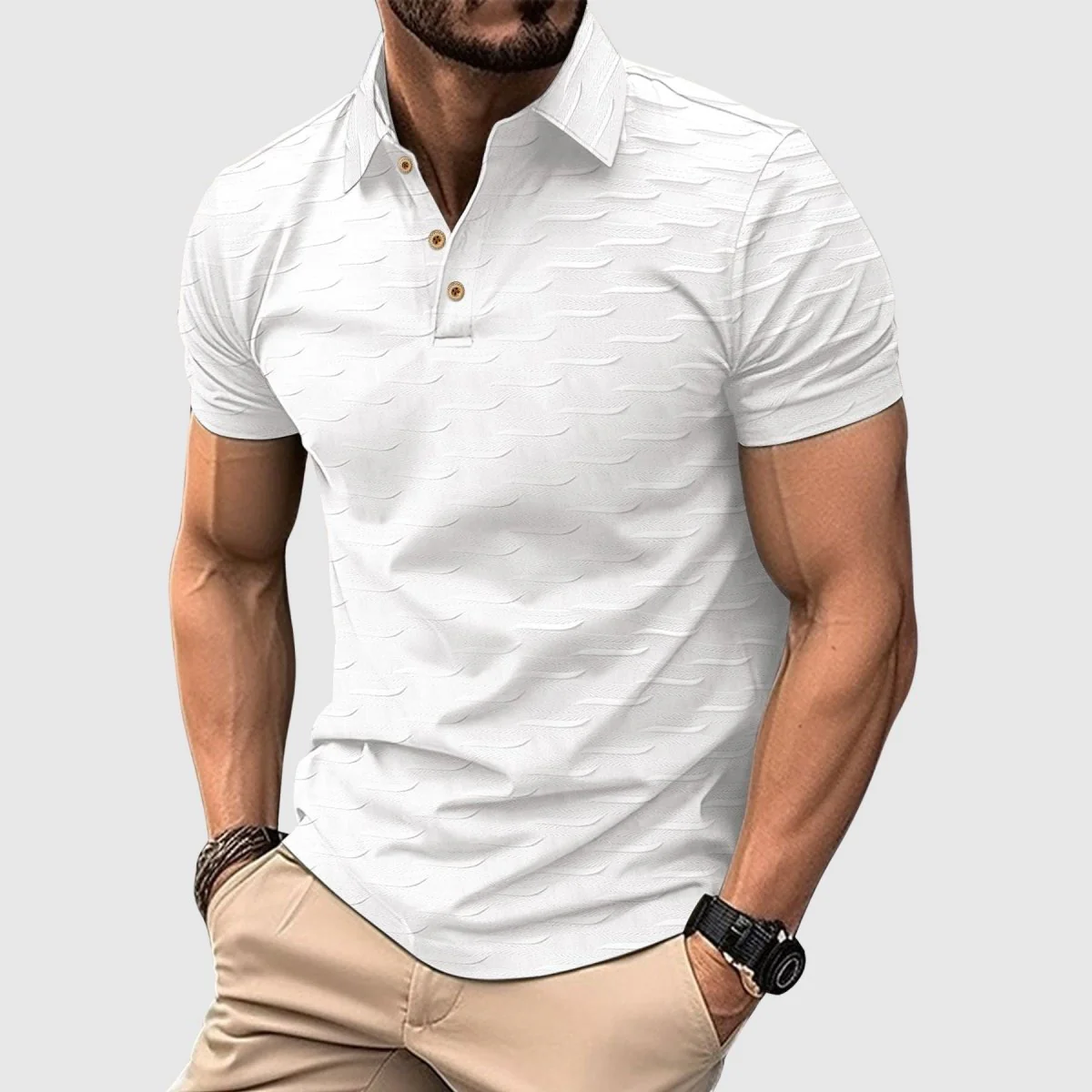 Alceo® | Alexander Heliot Metro Polo Shirt - Image 2