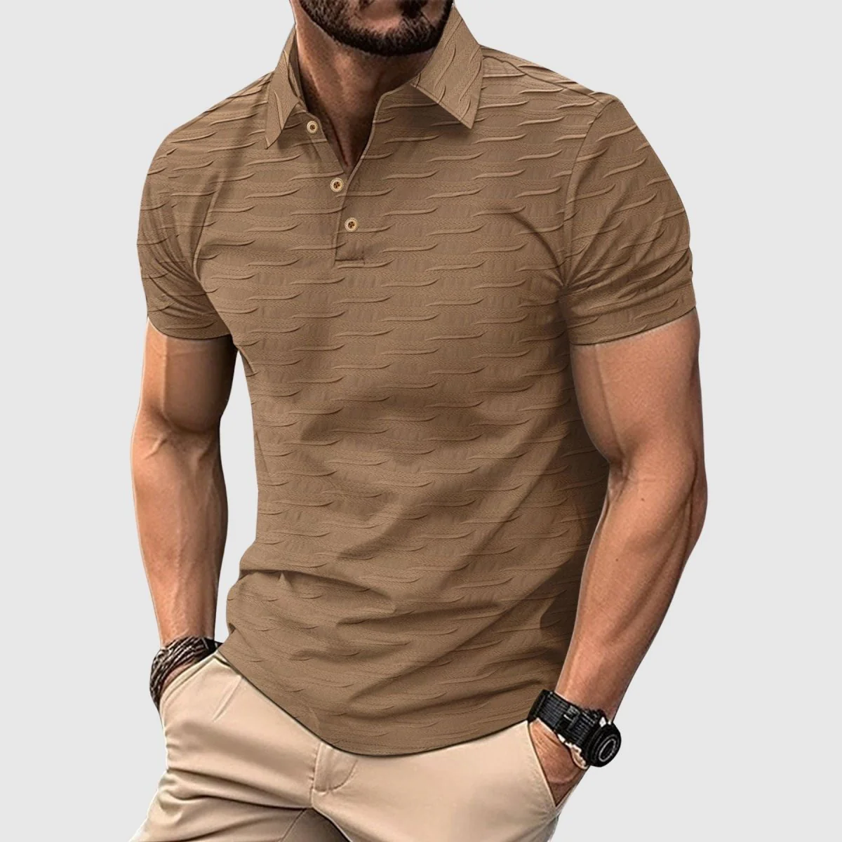 Alceo® | Alexander Heliot Metro Polo Shirt - Image 3