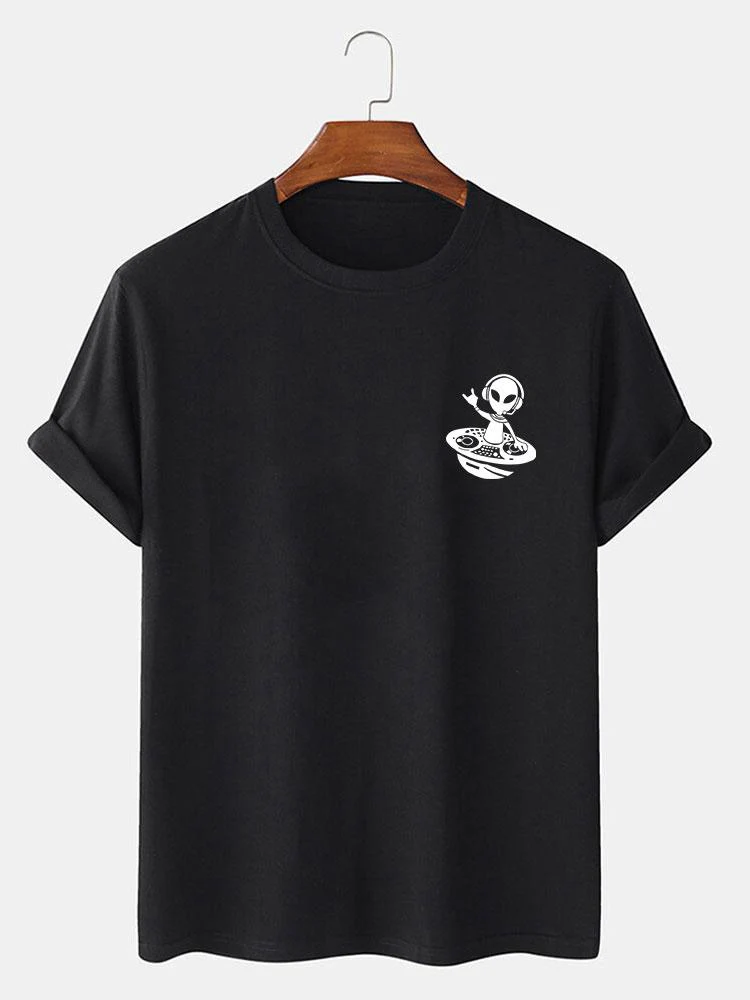 Aldegund® | Alien Print T-Shirt