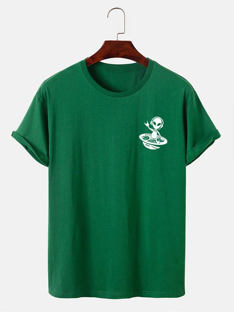 Aldegund® | Alien Print T-Shirt - Image 10