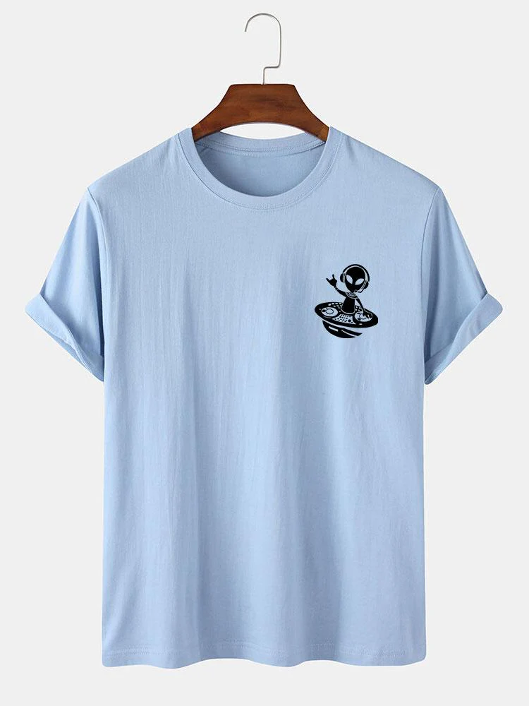 Aldegund® | Alien Print T-Shirt - Image 6