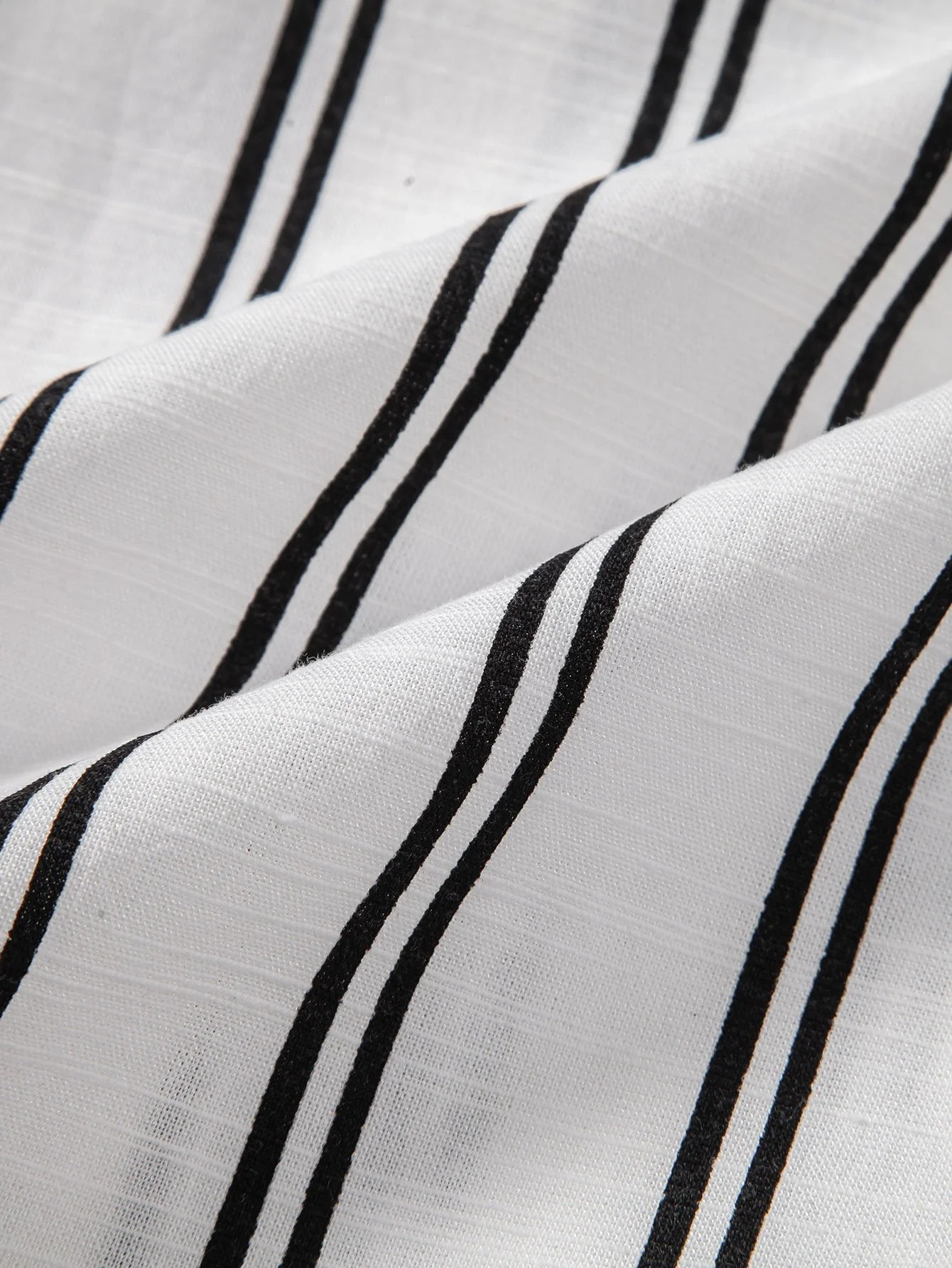 Alden® | Linen Look Striped Button Up Shirt - Image 5