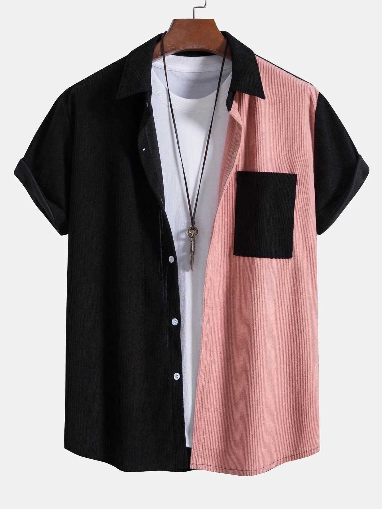 Alder® | Two Tone Corduroy Shirt - Image 2