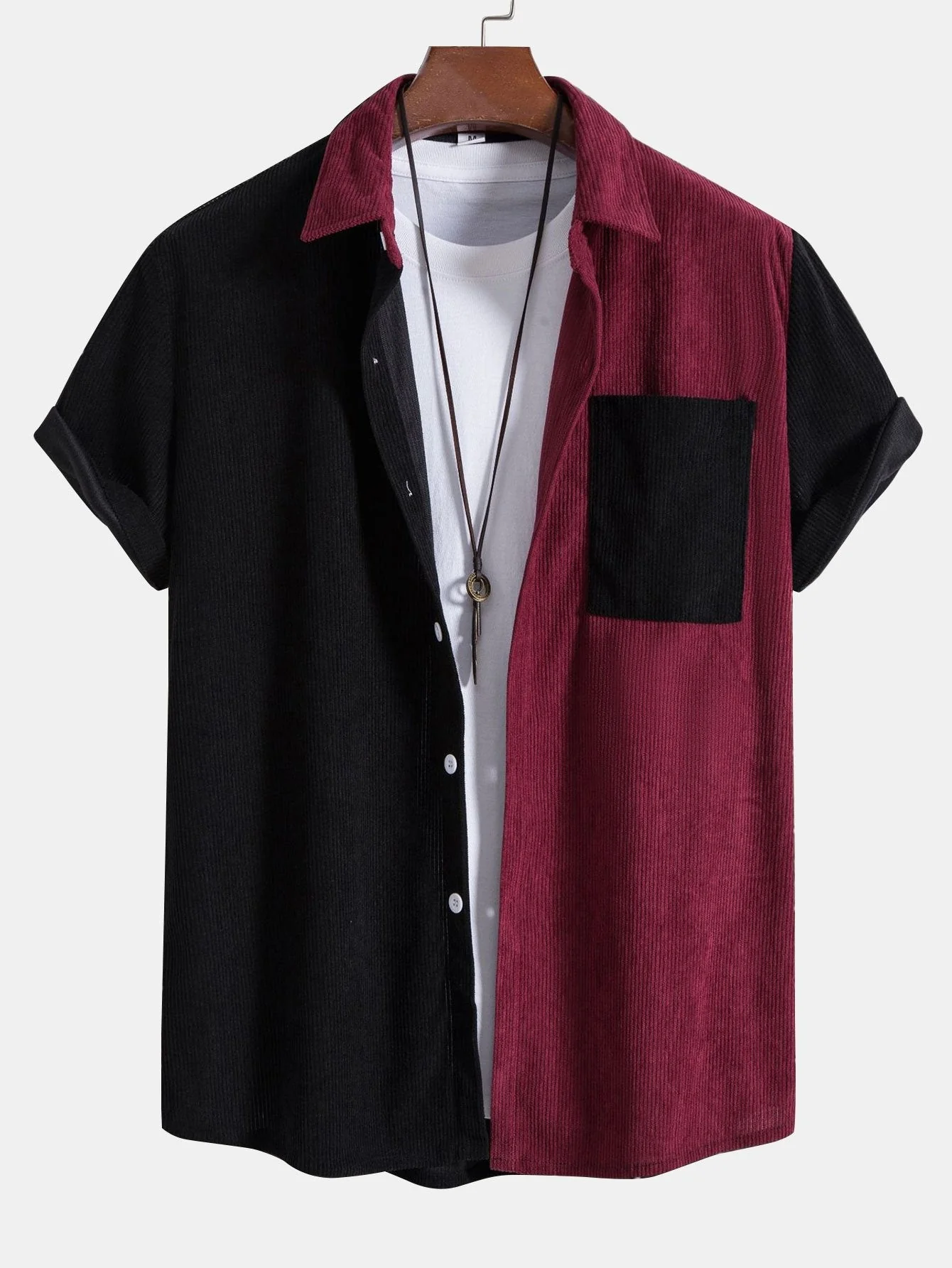 Alder® | Two Tone Corduroy Shirt - Image 4