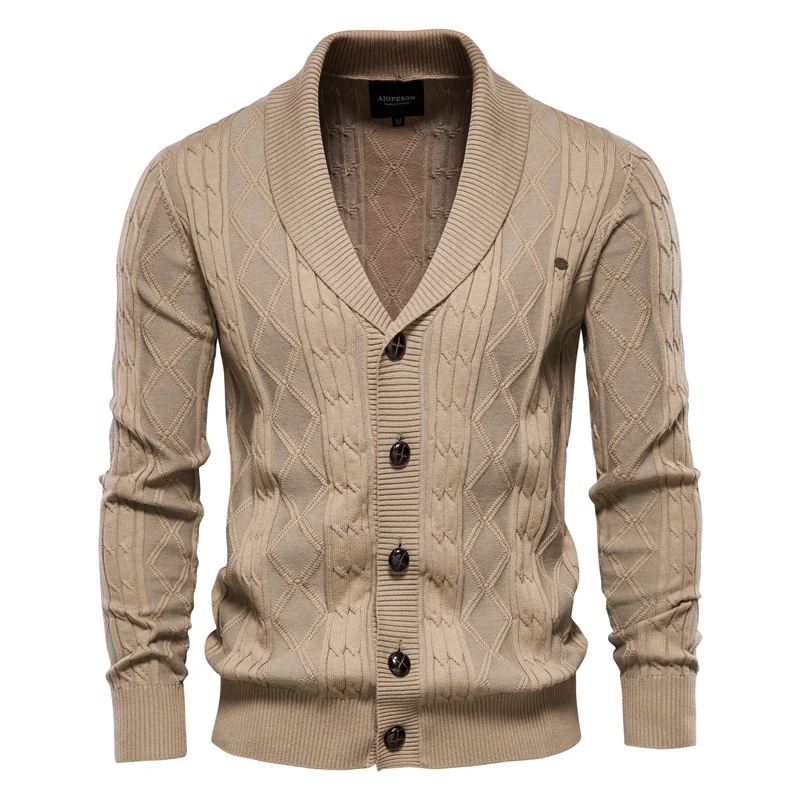 Aldo | Men's Cardigan with Buttons - Image 2