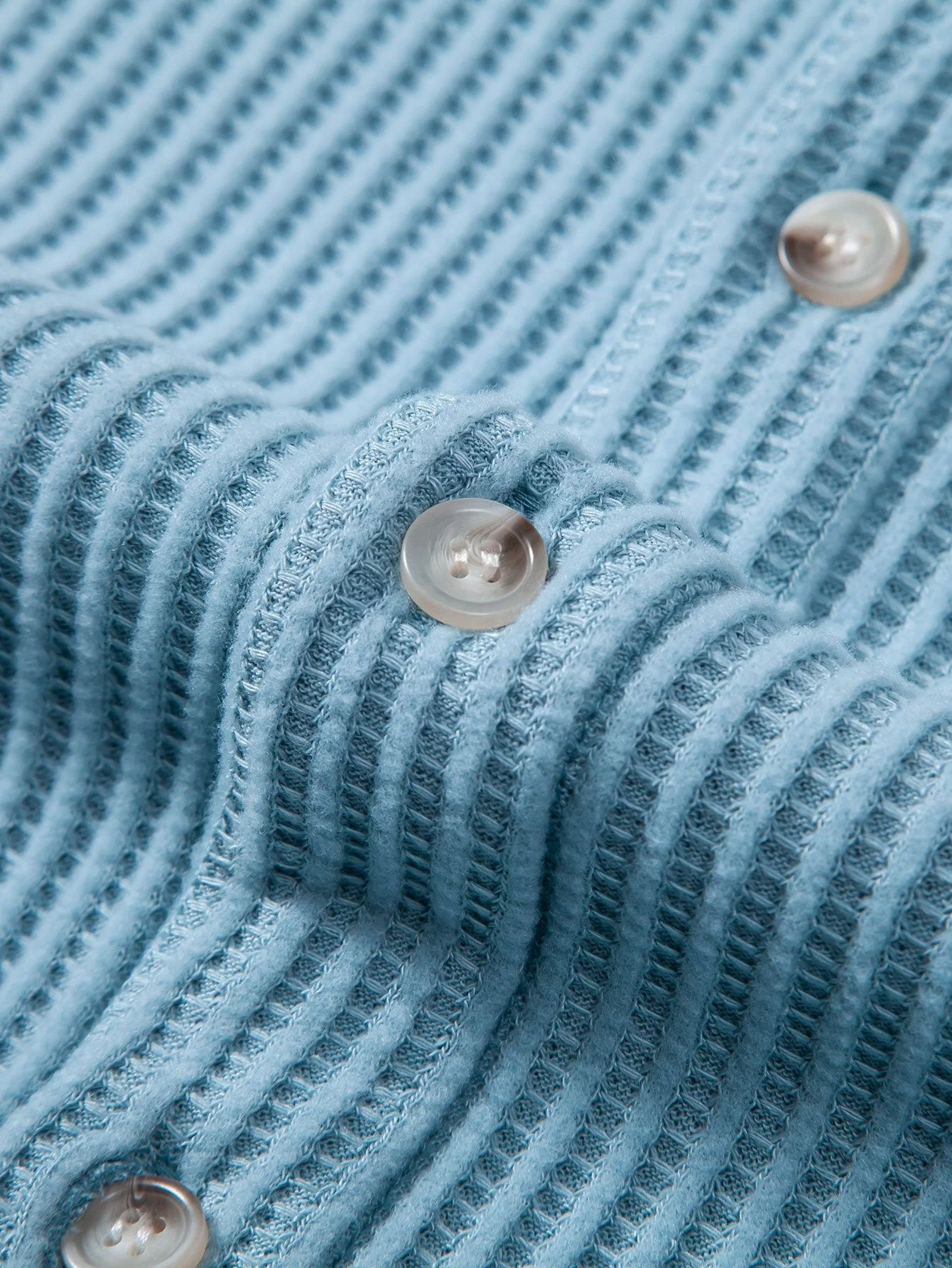 Aldrin® | Waffle Button Up Shirt - Image 10