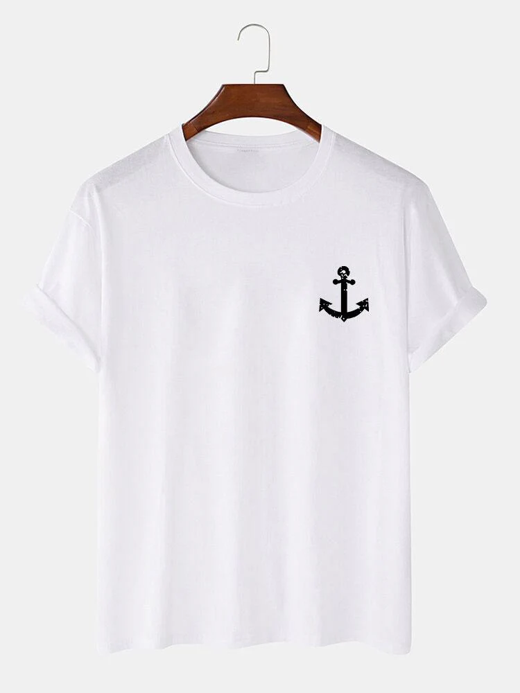Aleron® | Anchor Print T-Shirt - Image 3