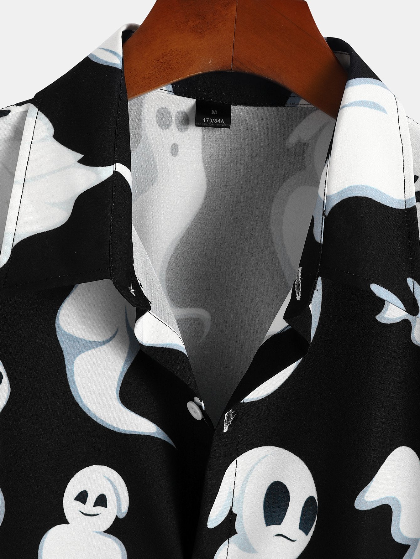 Aleron® | Cute Ghost Print Shirt - Image 3