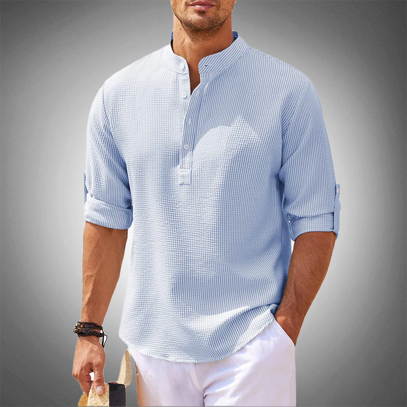 Alex® | Modern Henley shirt