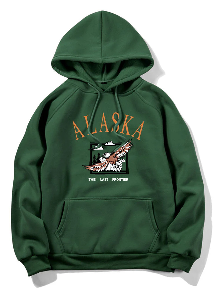 Alexander | Alaska Eagle Print Hoodie