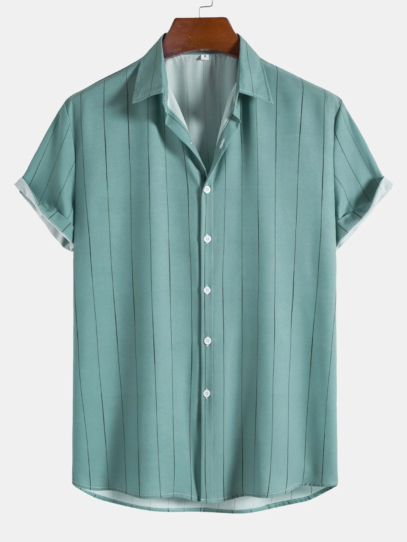Alexandros® | Striped Button Up Shirt