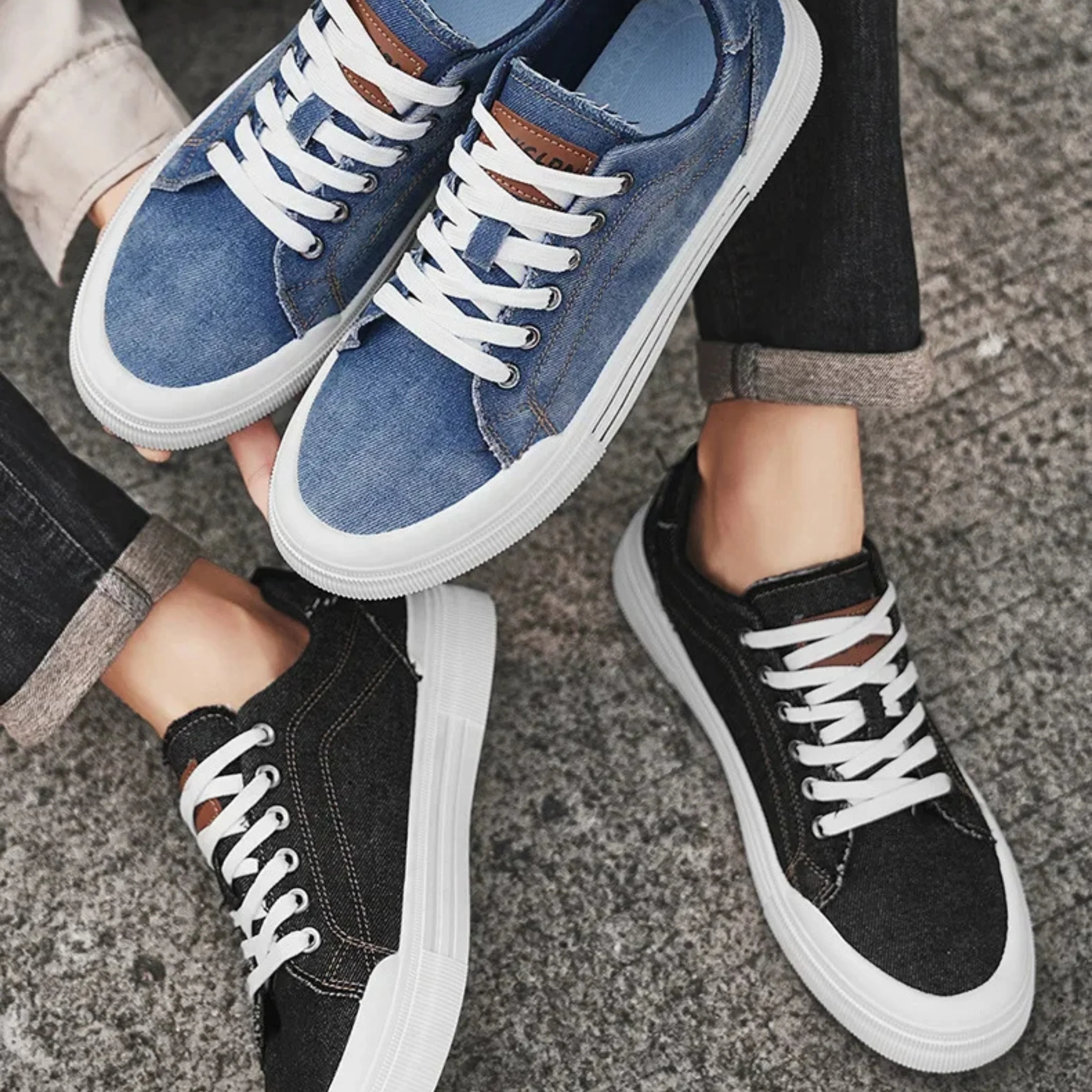Alexei | Bellagio Denim Sneakers - Image 11