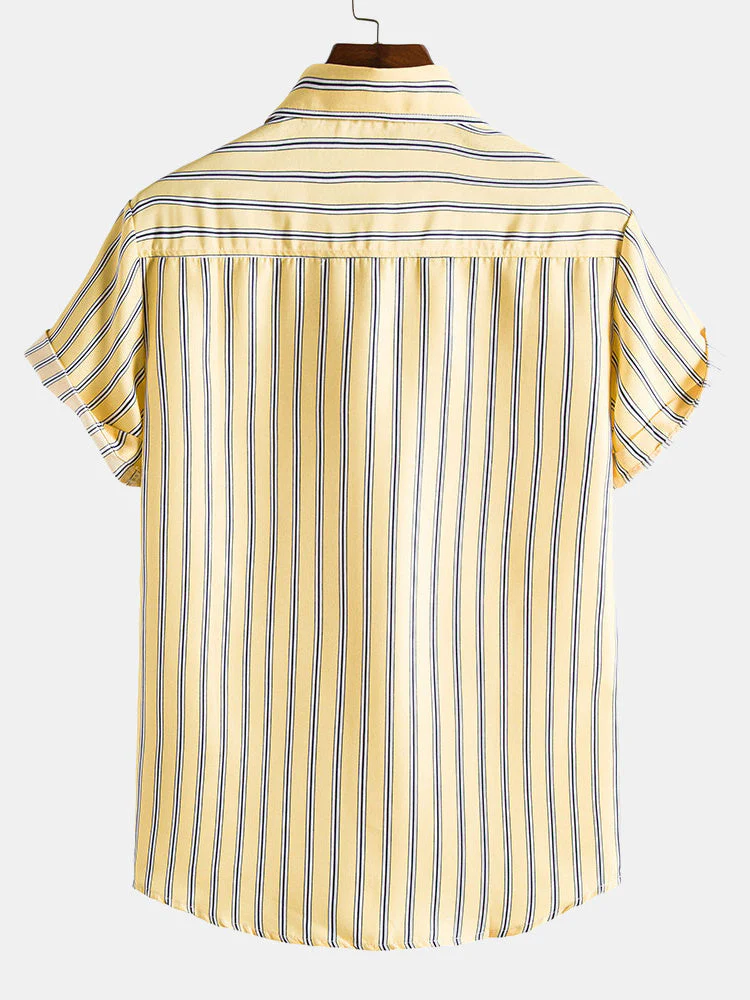Alim® | Classic Stripes Thin Shirts - Image 2