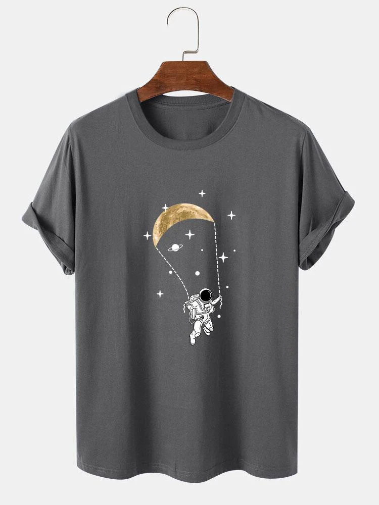 Allsop® | Astronaut Moon Print T-Shirt - Image 2