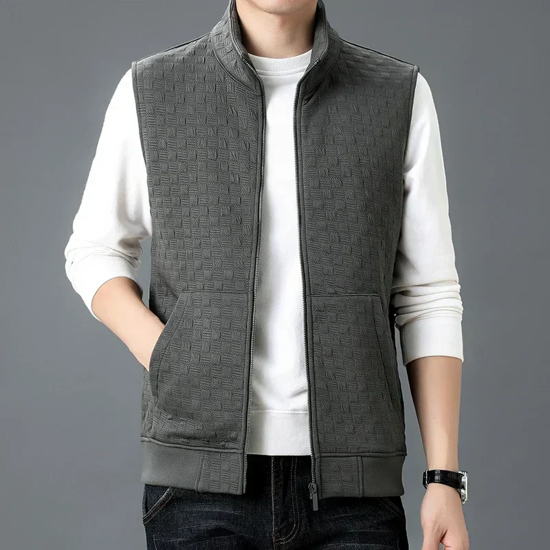 Almon® | ATHLETIC TEXTURED ZIP VEST - Image 3