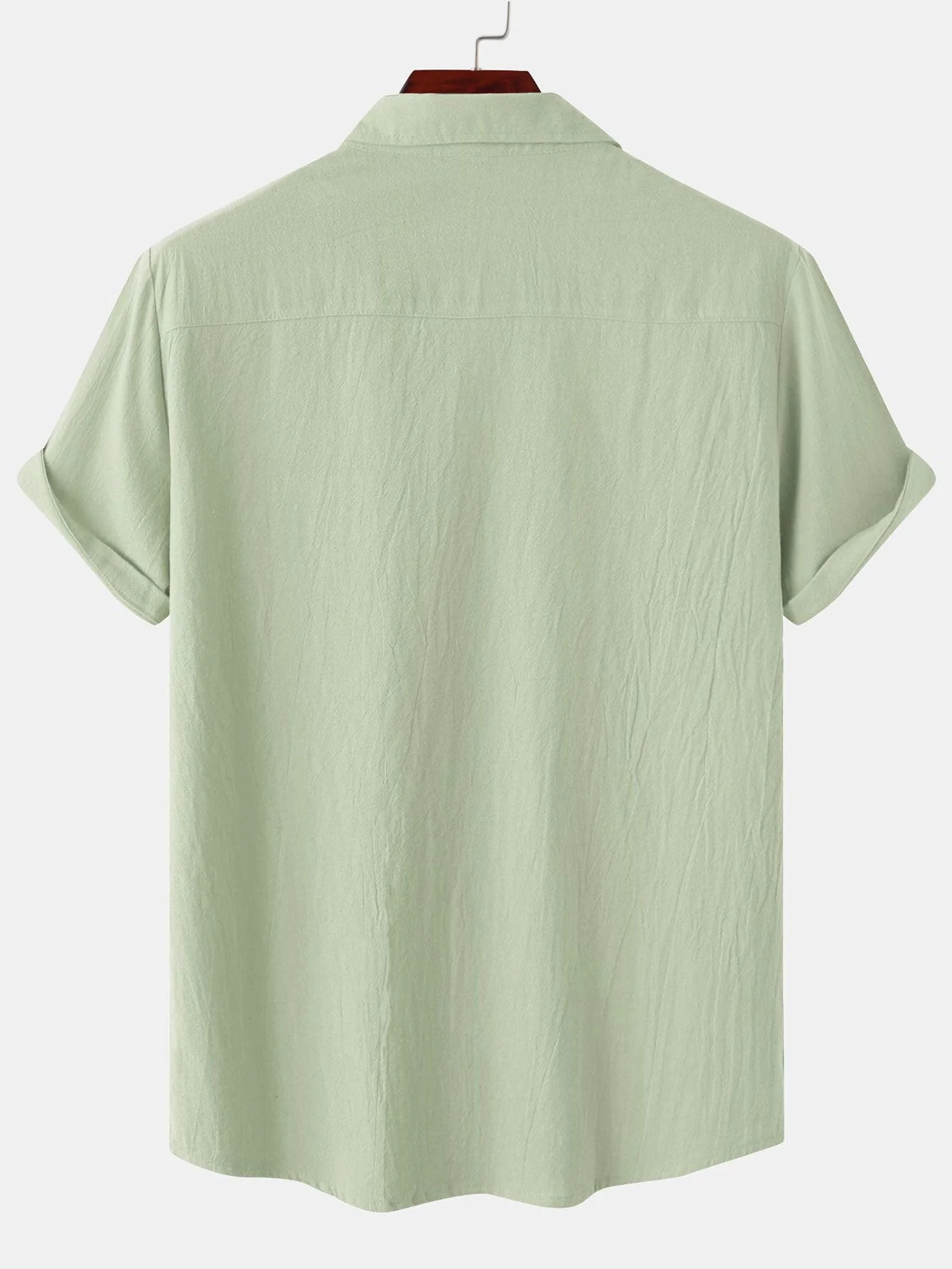 Alver® | Man Button Up Shirt With Patch Pockets - Image 12