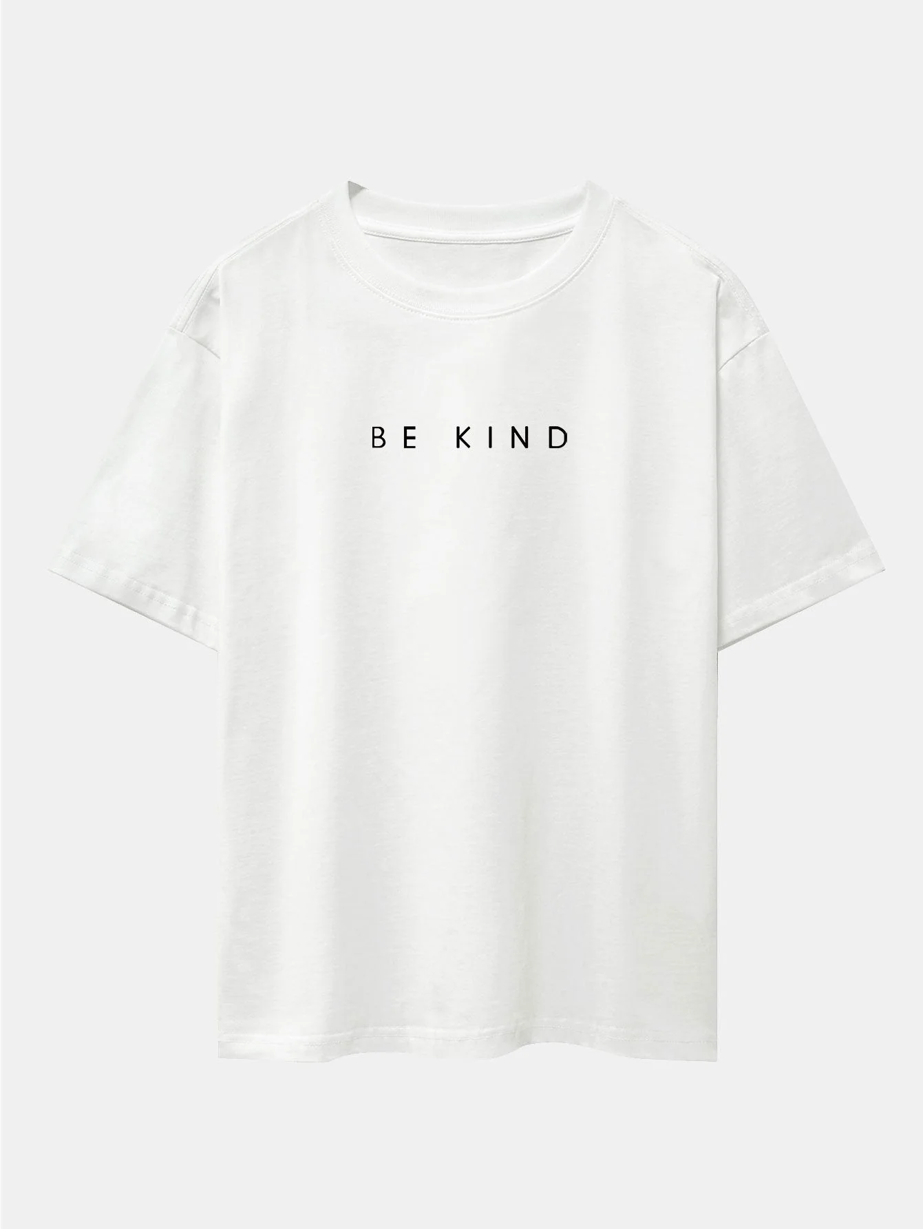 Alvin® | Slogan Print Drop Shoulder Oversize T-Shirt - Image 2