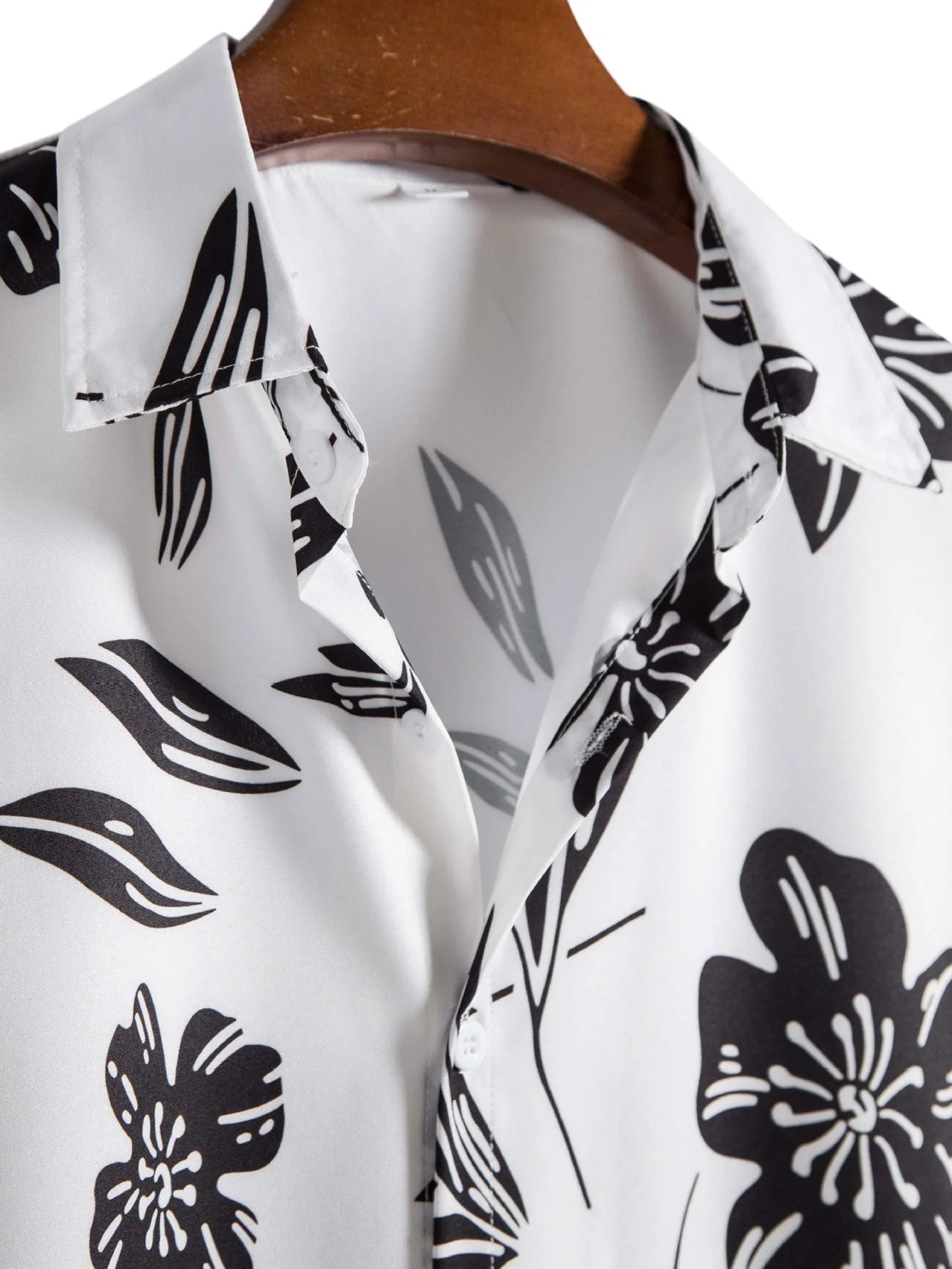 Alyosha® | Floral Print Button Up Shirt - Image 3