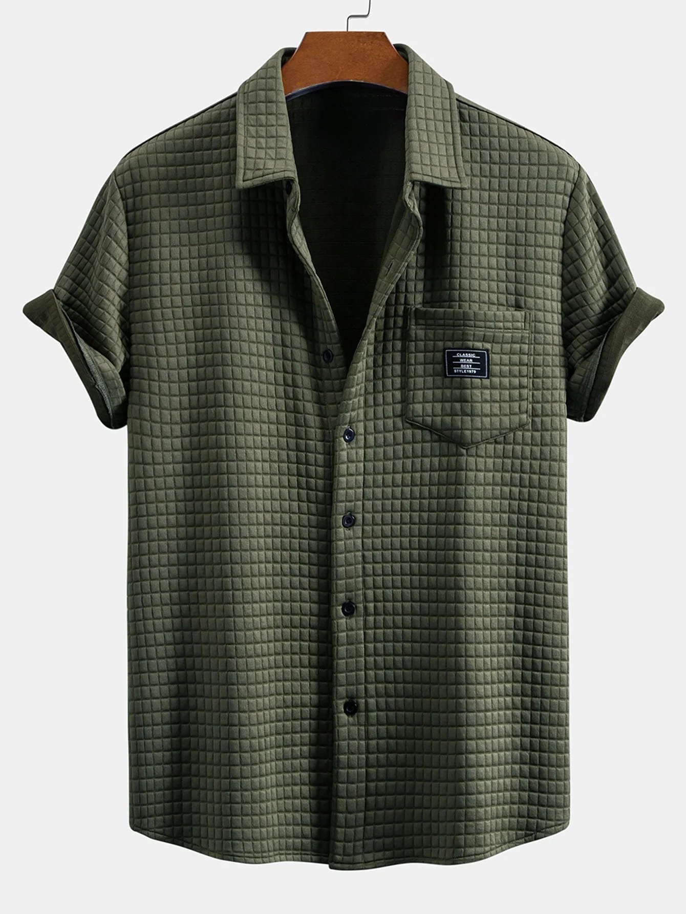 Amadou® | Short Sleeve Waffle Shirt