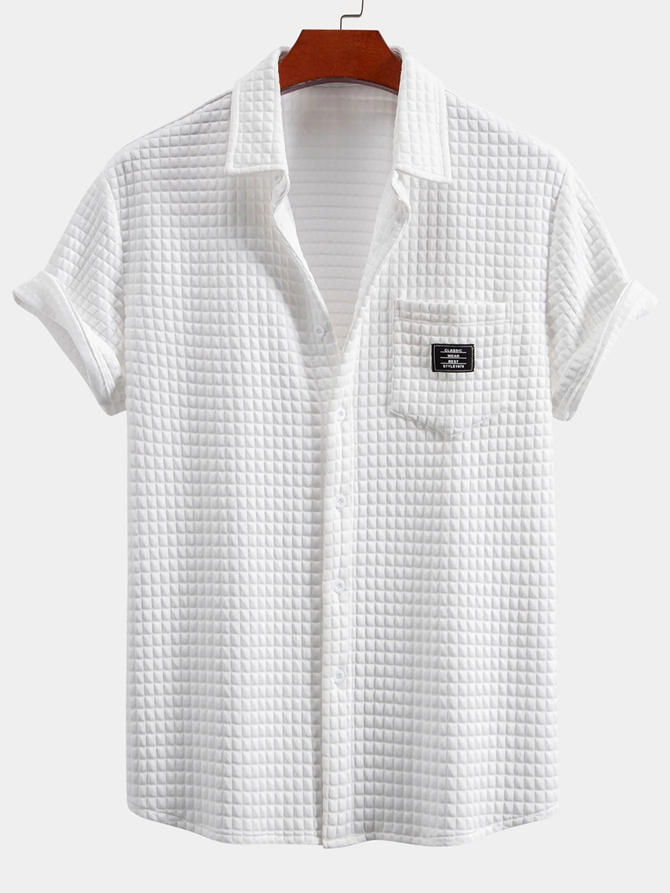 Amadou® | Short Sleeve Waffle Shirt - Image 7