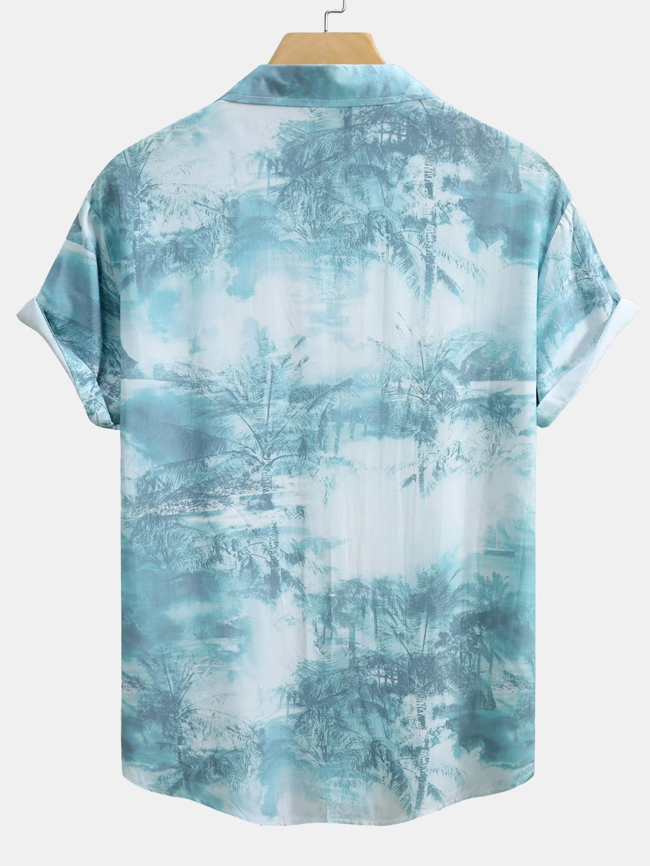 Amand® | Ink Botanical Print Button Up Shirt - Image 2