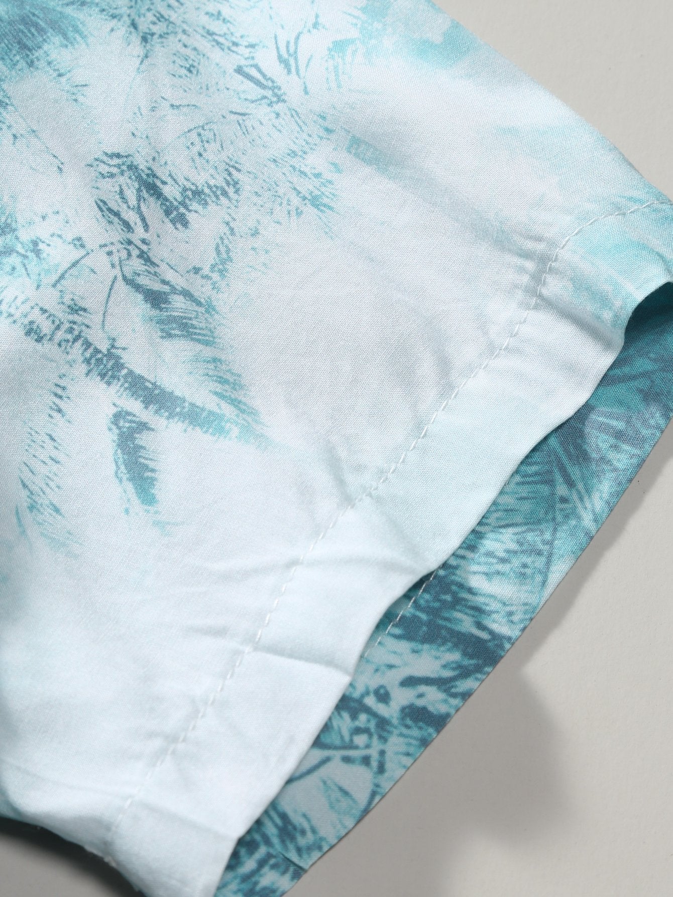 Amand® | Ink Botanical Print Button Up Shirt - Image 4