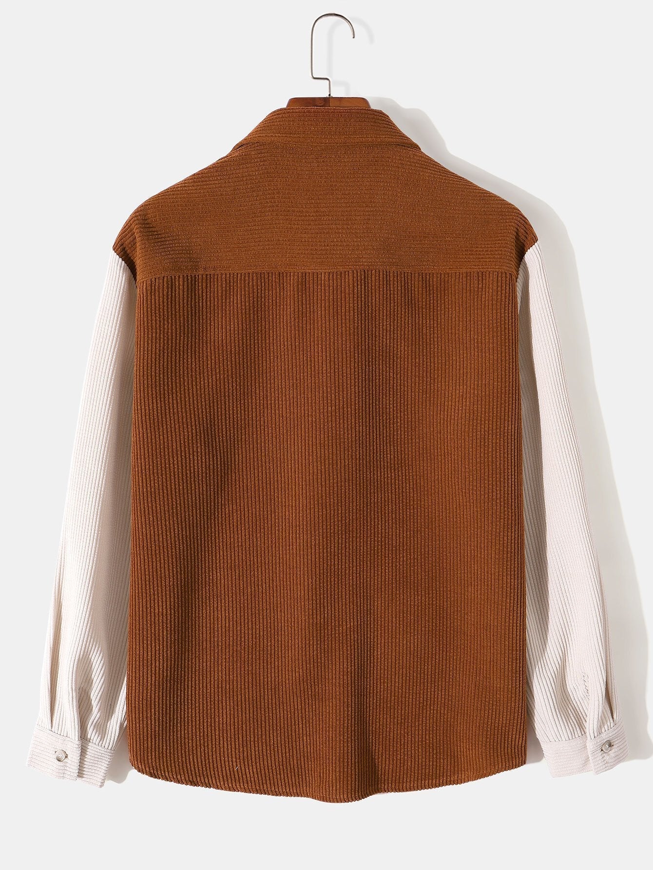 Amatus® | Long Sleeve Color Block Corduroy Shirt - Image 2