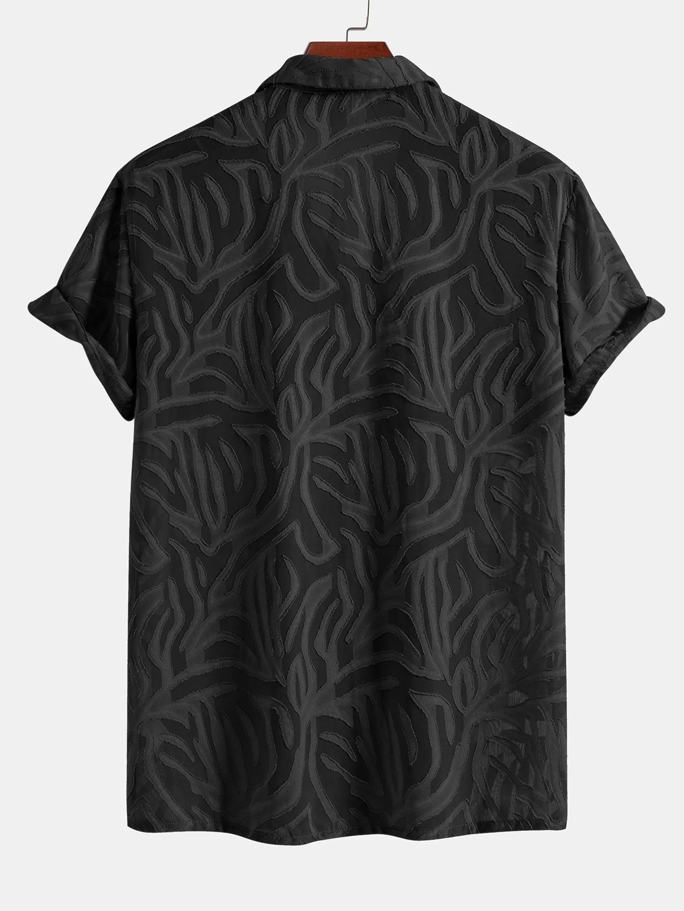 Amaury® | Jacquard Texture Cuban Shirt - Image 6
